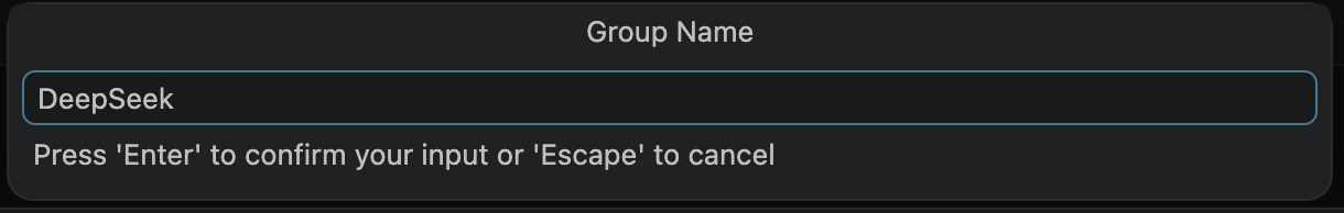 填写 Group Name(可任填) 填写 Group Name(可任填)
