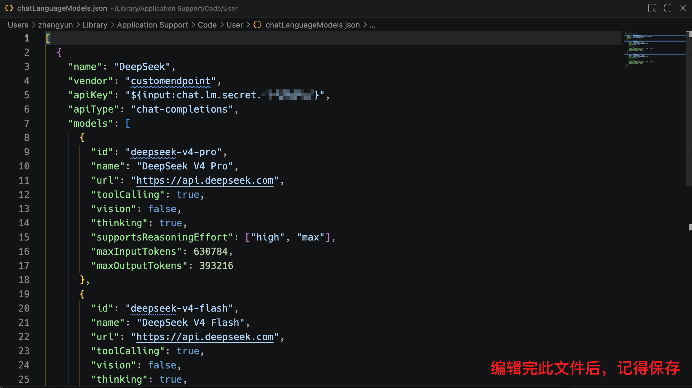 模型 JSON 编辑页面 模型 JSON 编辑页面